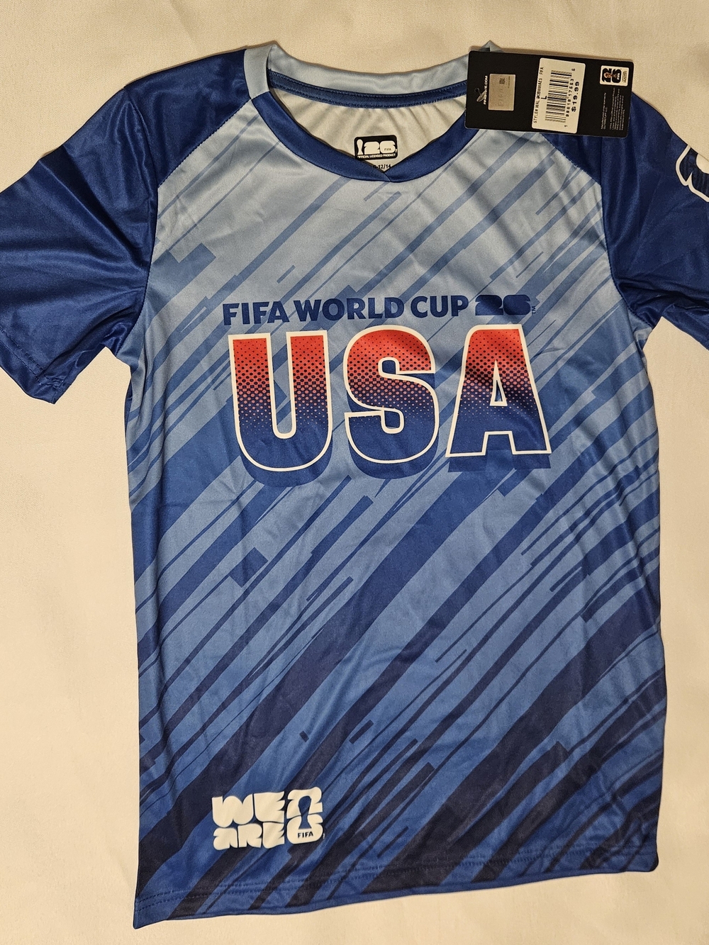 USA Blue Kids FIFA World Cup Jersey Top